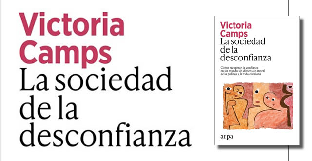 Victoria Camps presenta 'La sociedad de la desconfianza'